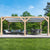 10 x 20 Meridian Wooden Louvered Pergola 10 x 20 Meridian Wooden Louvered Pergola