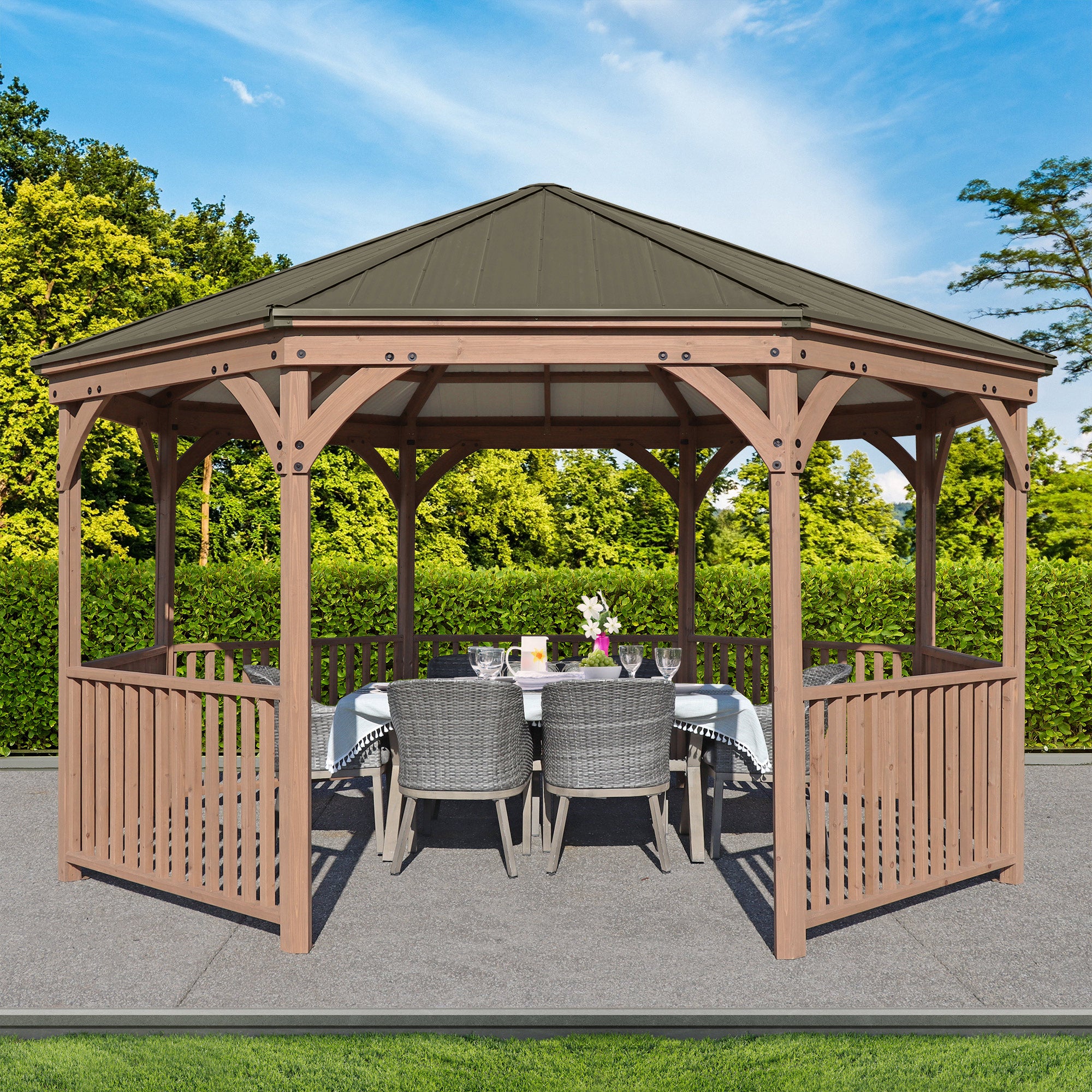 14' Octagon Gazebo