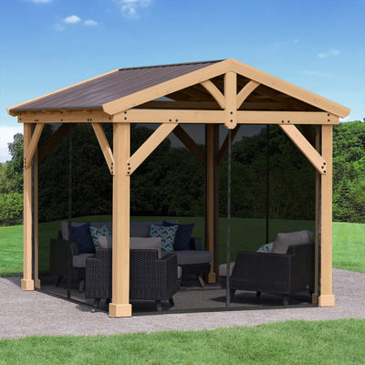 10 x 10 Pavilion Mosquito Mesh Kit 10 x 10 Pavilion Mosquito Mesh Kit