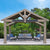 16 x 14 Timber Frame Pavilion 16 x 14 Timber Frame Pavilion