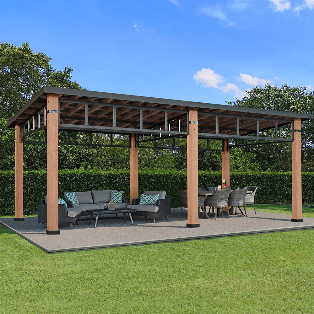 12 x 23 Contemporary Gazebo 12 x 23 Contemporary Gazebo