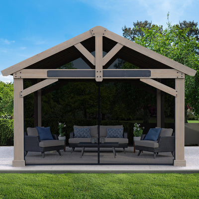 16 x 14 Timber Frame Pavilion Mosquito Mesh Kit 16 x 14 Timber Frame Pavilion Mosquito Mesh Kit