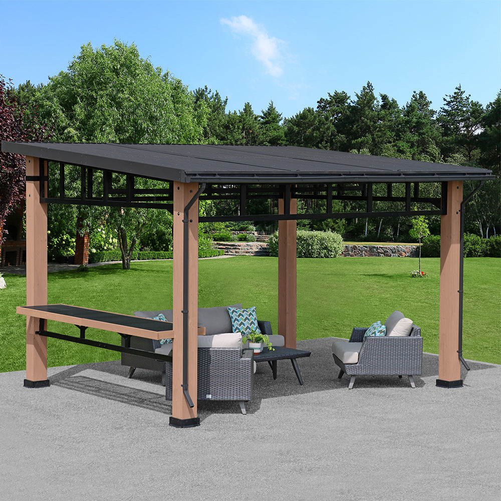 Rain Gutter Kit for the 12 x 14 Contemporary Gazebo