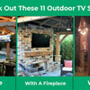 Check Out These 11 Outdoor TV Setups ? ? ☀️