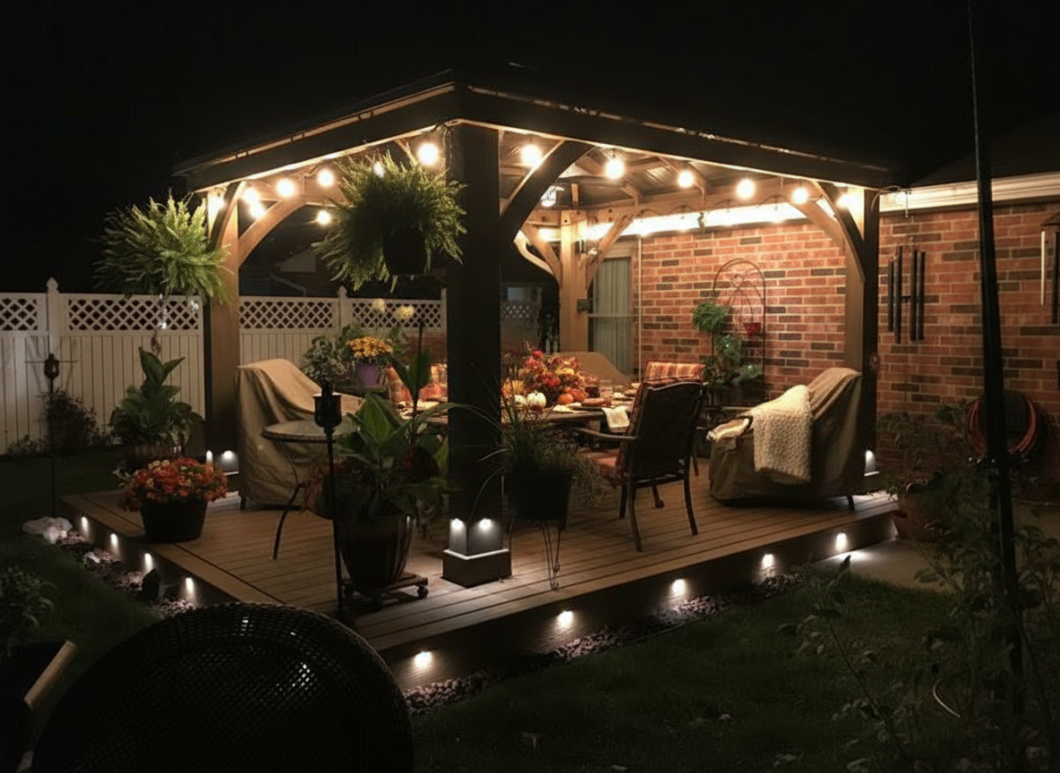 How to Transform Your Gazebo for Autumn: 5 Outdoor Fall Decorating Ideas