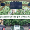 We replaced our old fire-pit with a Gazebo