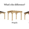 Gazebo vs Pergola vs Pavilion. What's the difference?