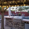 I recommend adding some solar lights