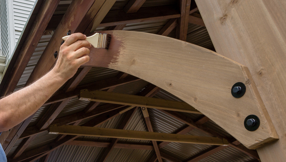 How to Stain Wood: A Step-by-Step Guide for Your Yardistry Structure