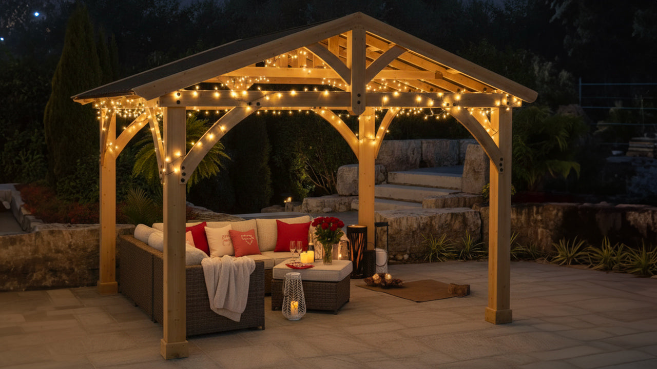 At-Home Valentine’s Day Ideas for a Cozy Backyard Date Night