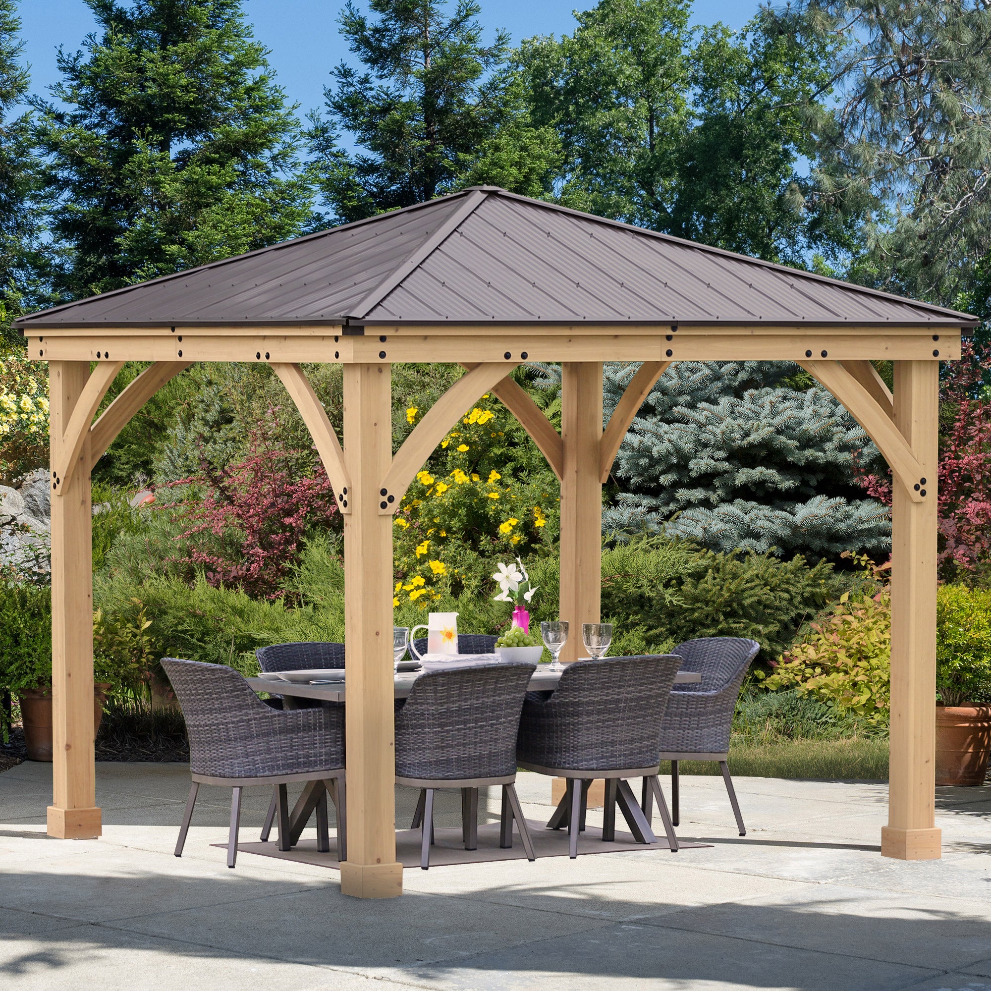 16 x 14 Timber Frame Pavilion