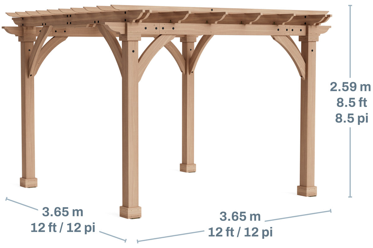 12 x 12 pergola