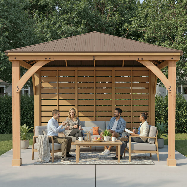 Privacy Structure Outdoor Privacy Walls | Yardistry