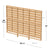 Configurable 3 Piece Privacy Wall Set
