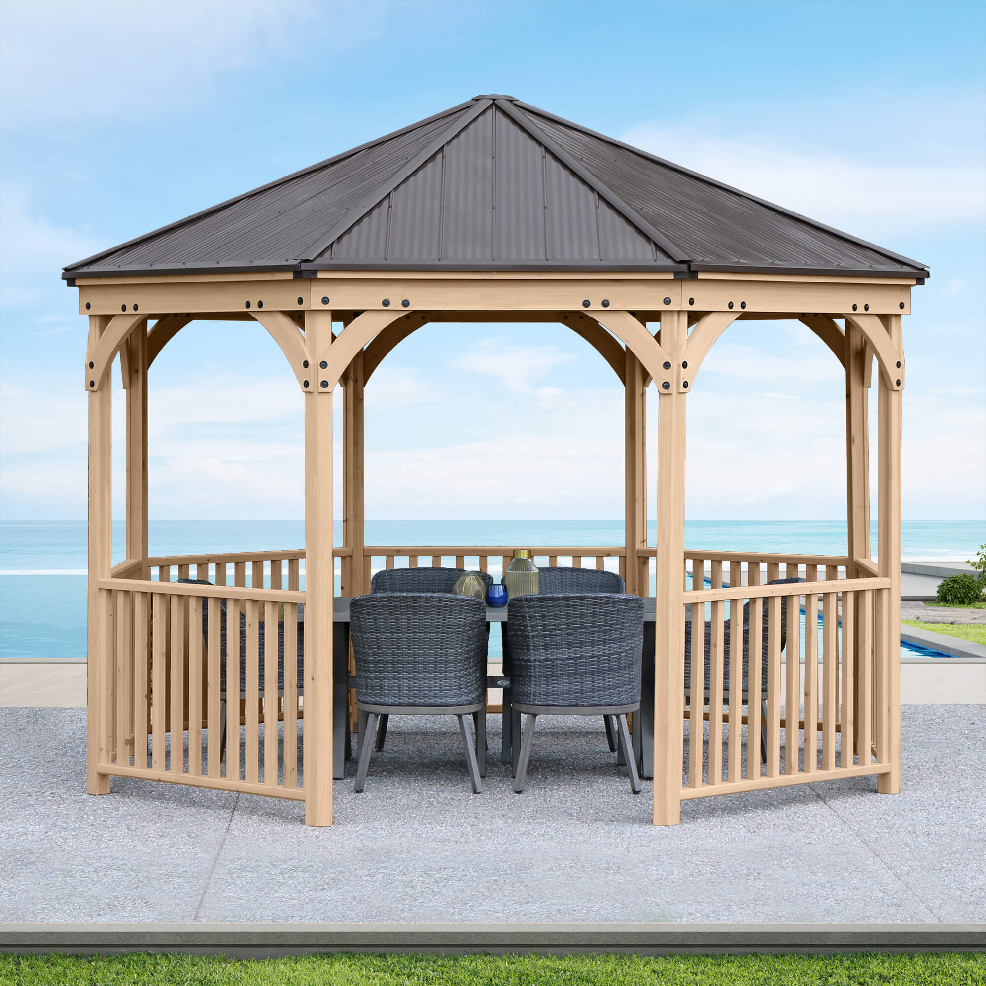 12 ft. Meridian Octagon Gazebo