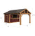 Oakley 14 x 19 Bar Shed Pavilion (Delivery & Assembly Included)