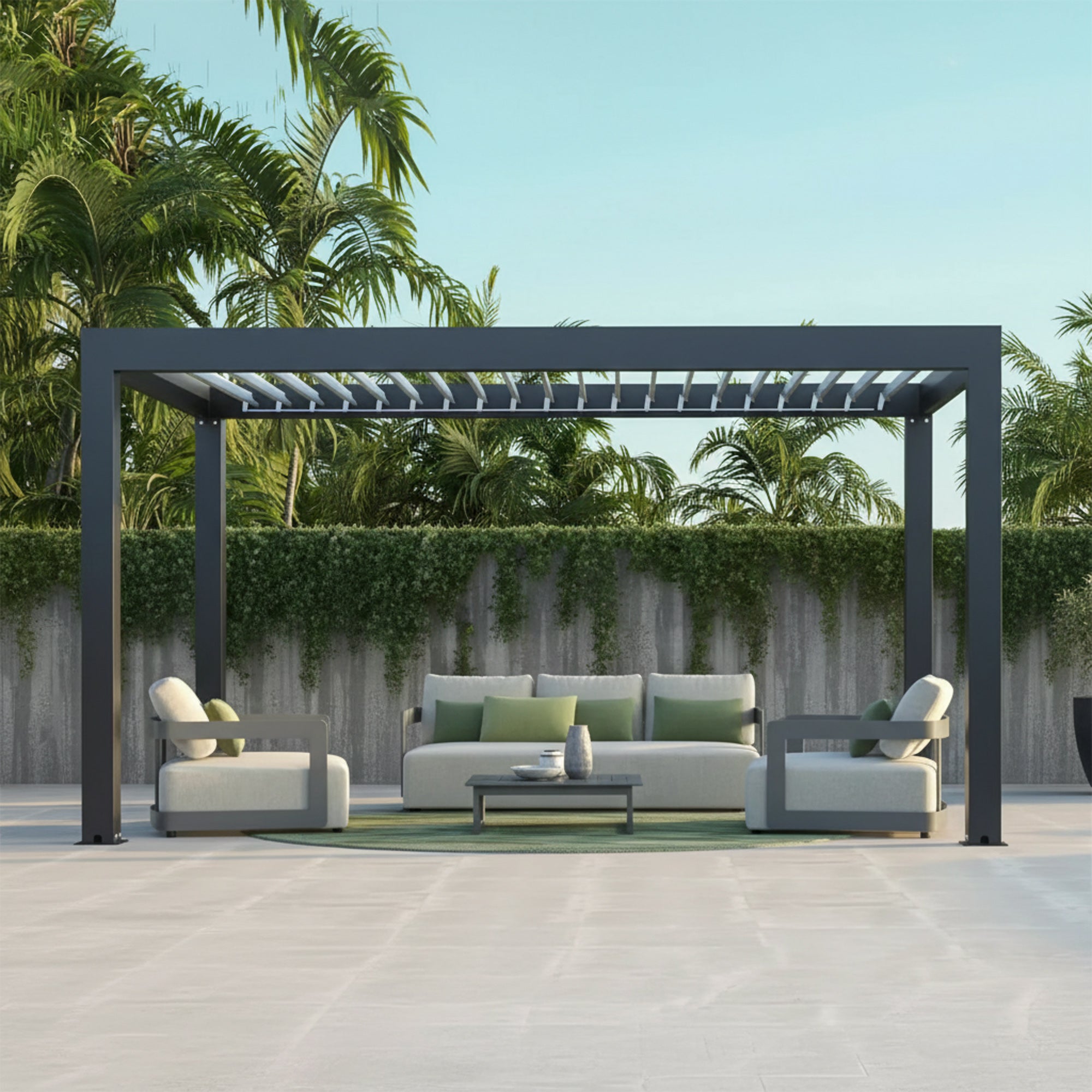 12 x 14 Aluminum Louver Room