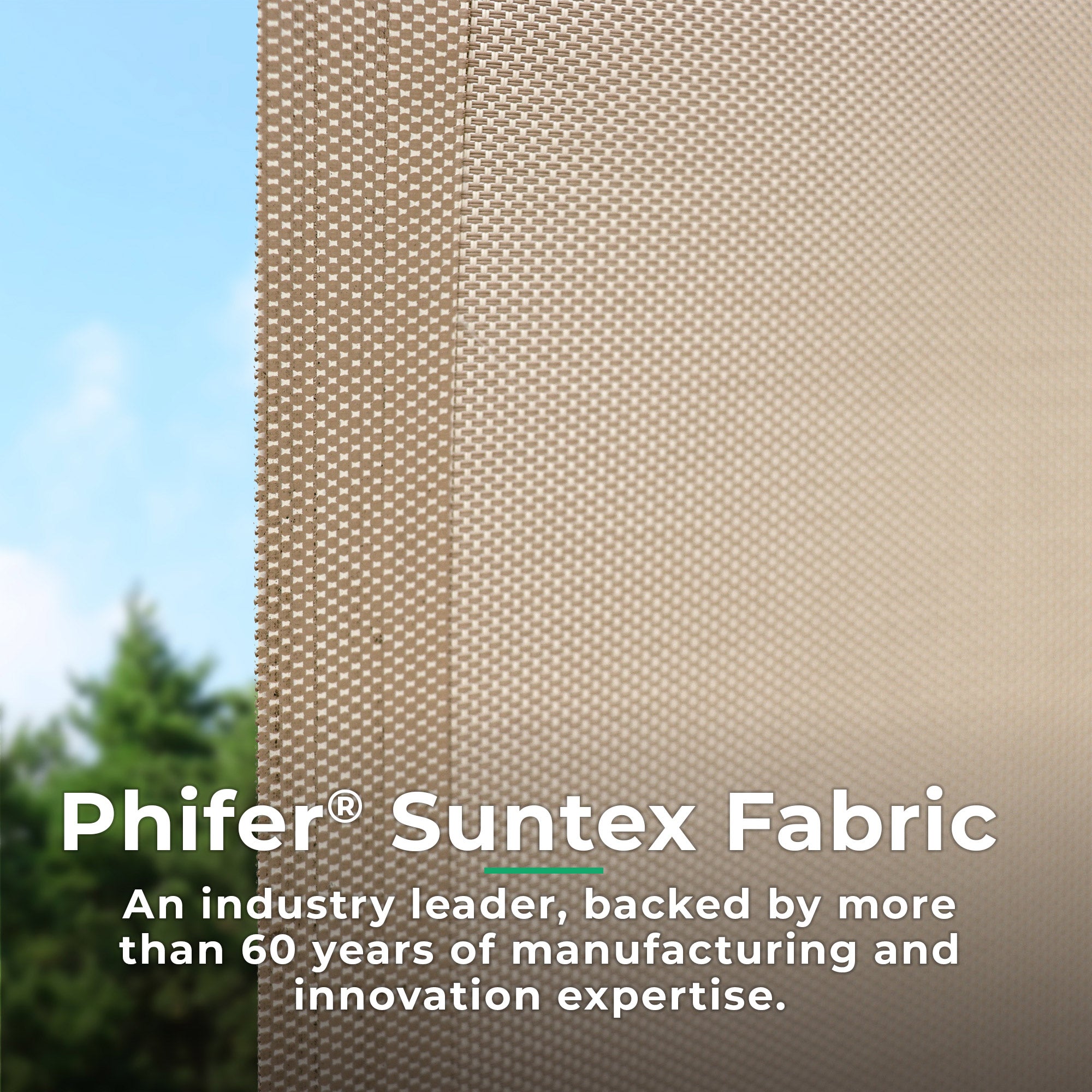 Outdoor Roller Shade 7.5 x 7.5 (Costco)