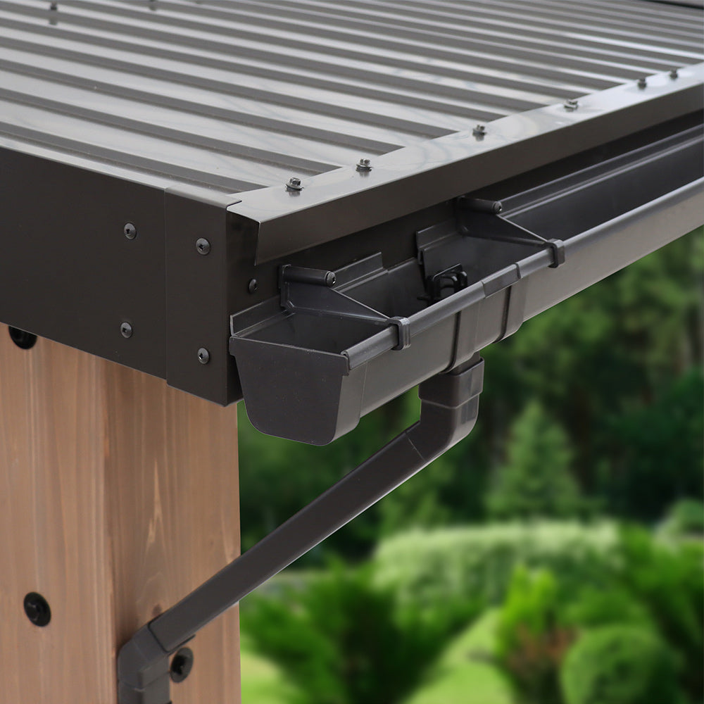 Rain Gutter Kit for the 12 x 14 Contemporary Gazebo