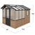 8.1 x 11.4 Obsidian Greenhouse & Storage Shed