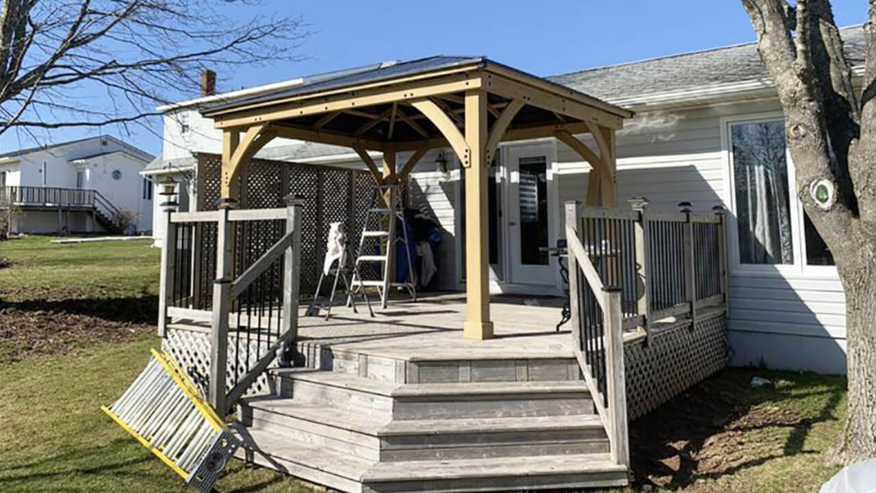 Excellent Solid Gazebo – Review from Nova Scotia