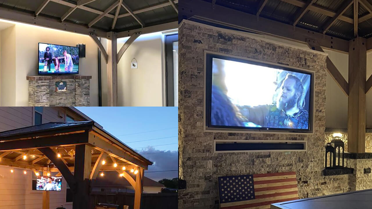 Check Out More Of These Inspiring Outdoor TV 📺  Setups