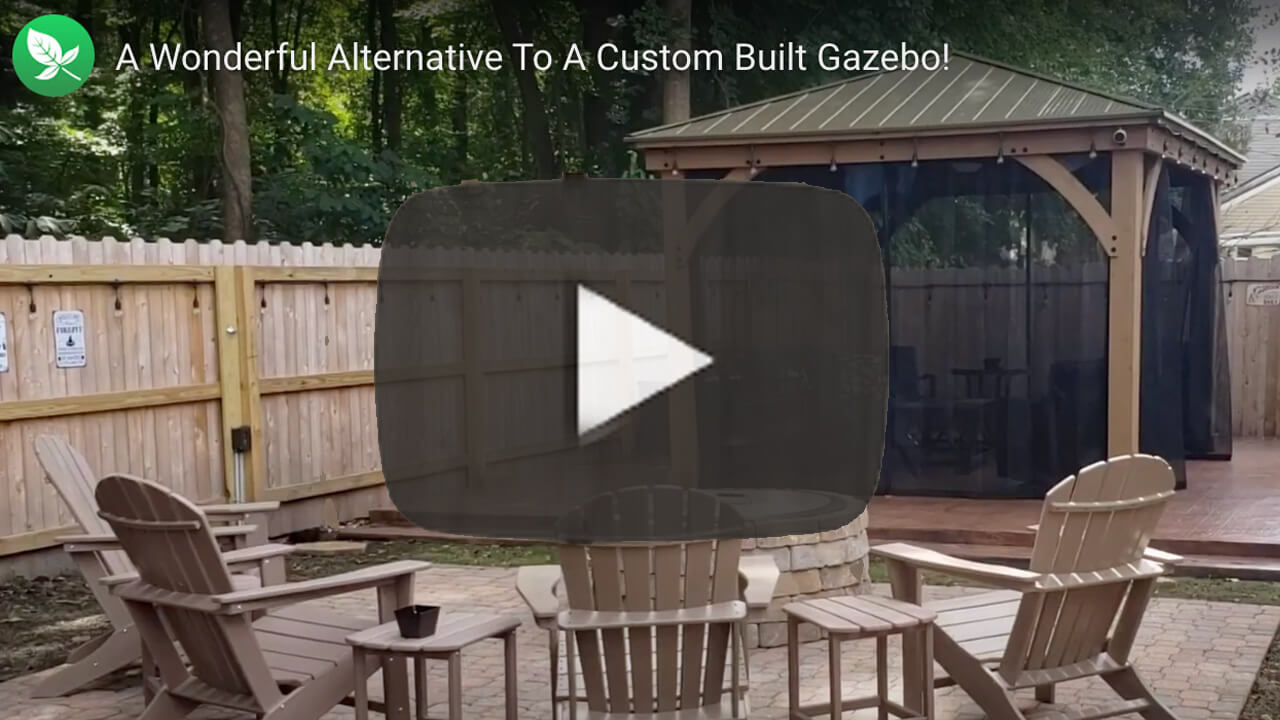 A Wonderful Alternative To A Custom Built Gazebo!