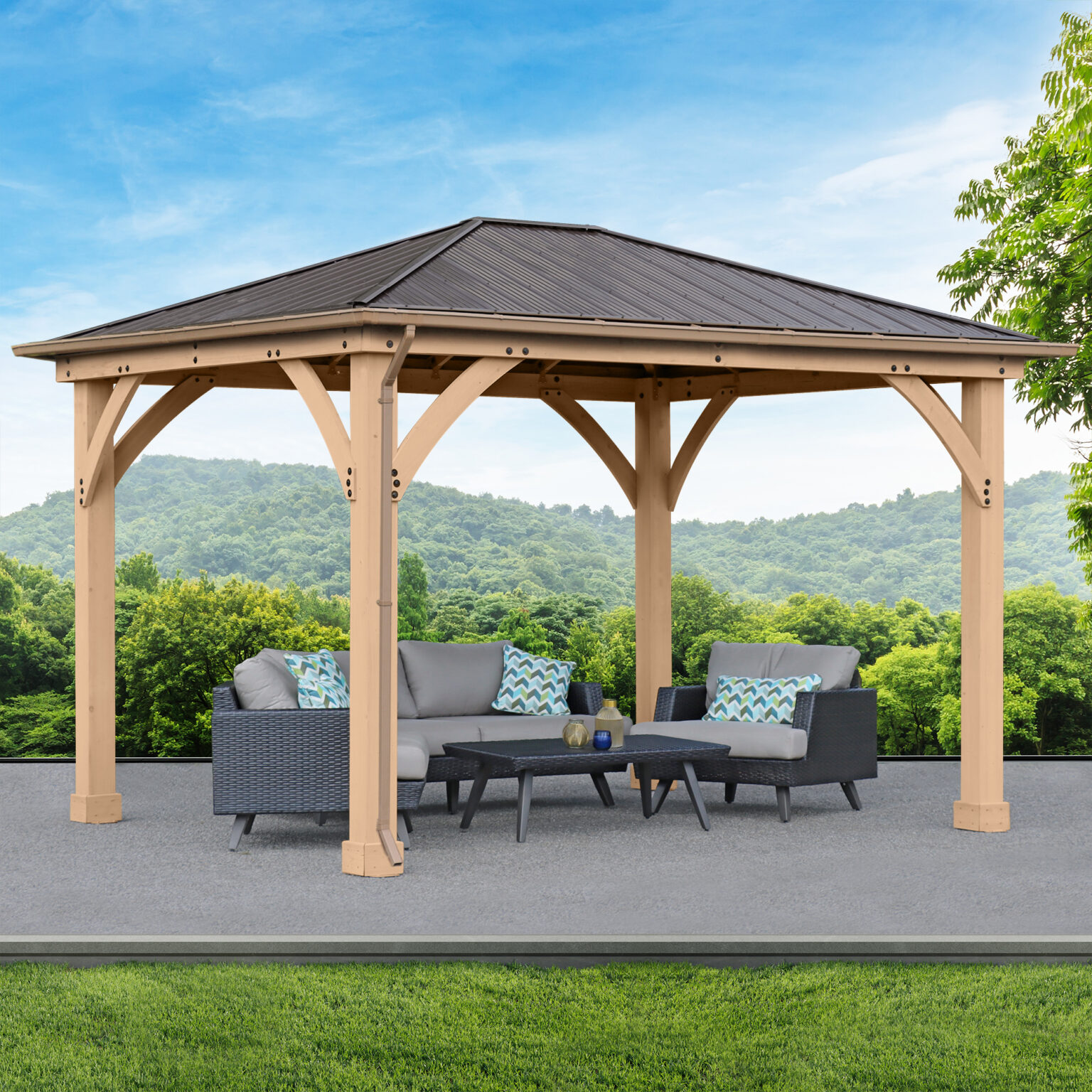 12 X 14 Contemporary Gazebo Yardistry